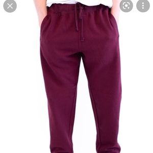 Splendid red drawstring sweatpants